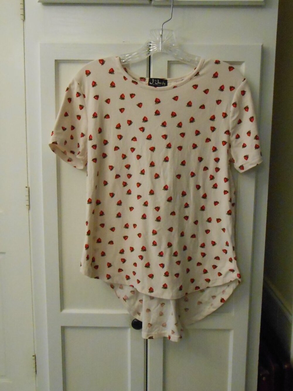 J For Justify Young Contemporary Top With Lace-Up Back